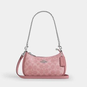 🌸🌸 NWT Coach Teri Mini Crossbody Bag In Signature Canvas CW323